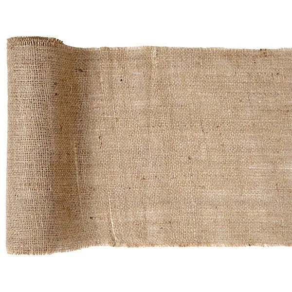 Tischläufer aus Jute - naturfarben