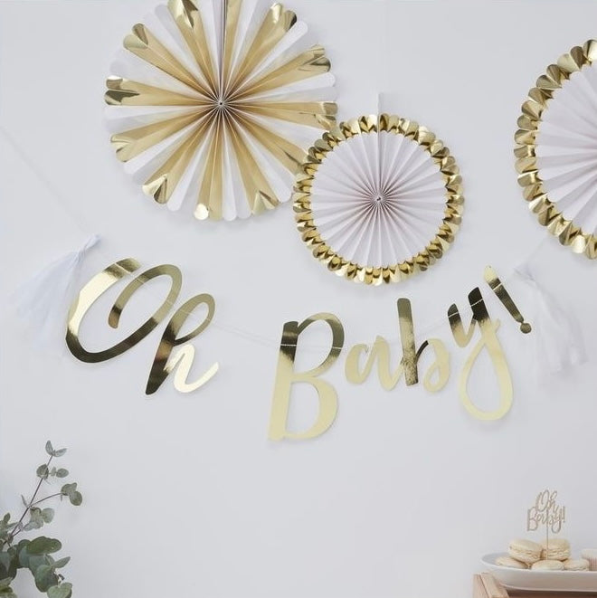 Party Garland "Oh Baby!"