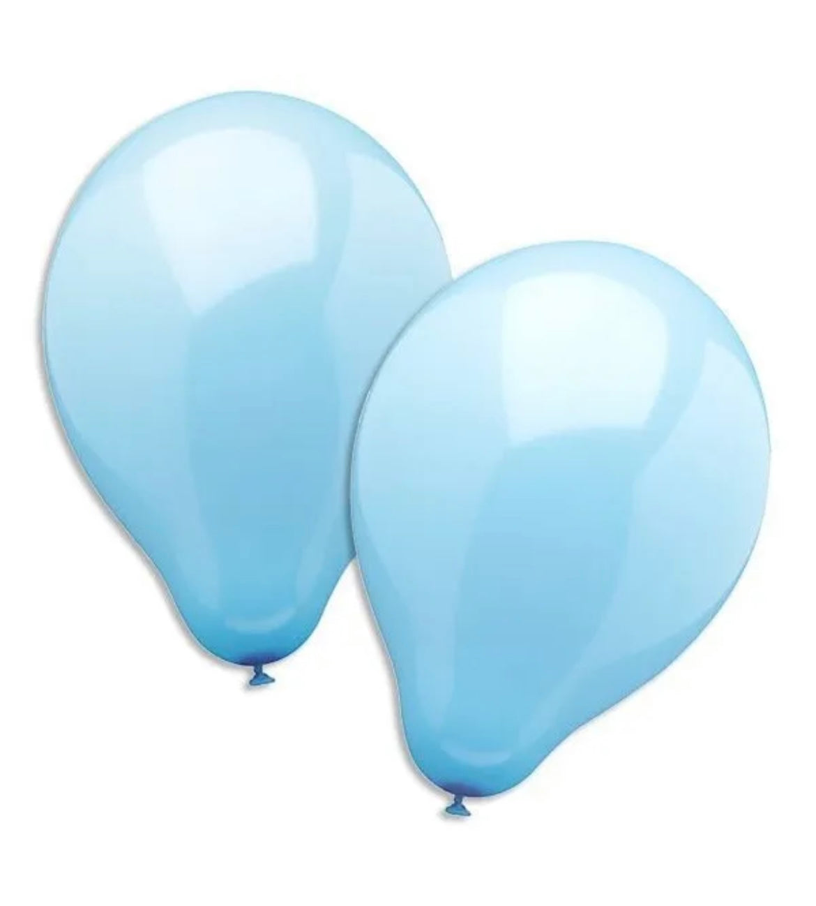 Latex Balloons Blue - Pack of 10