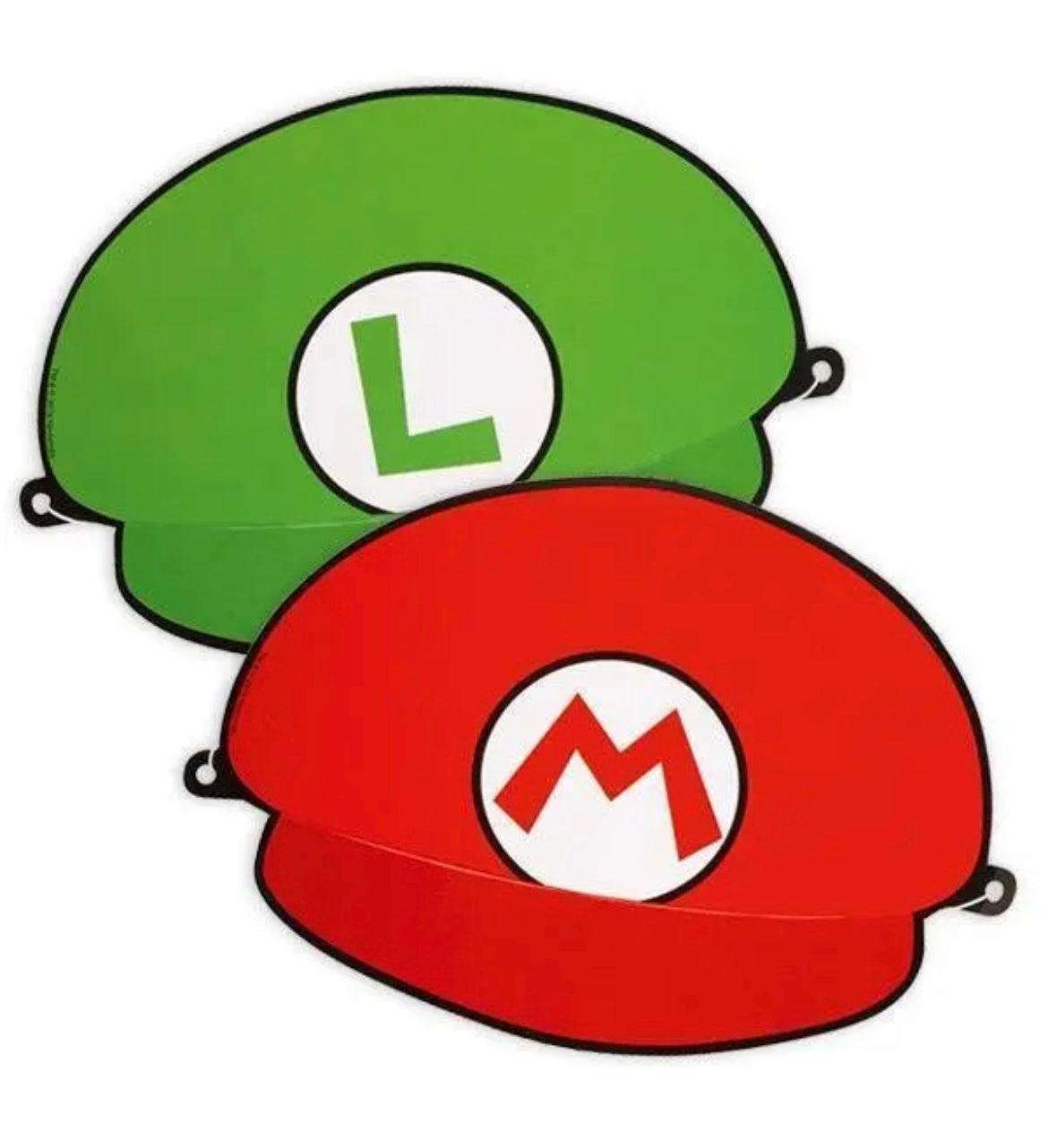 Hats Super Mario - 8 pieces