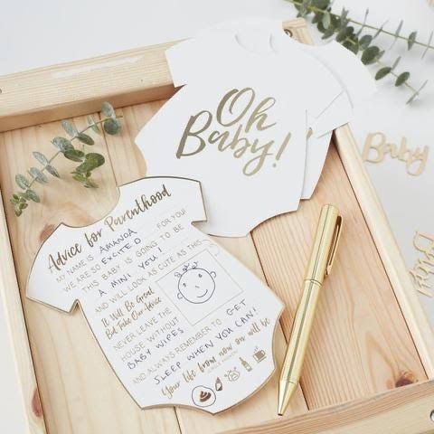 10 "Oh Baby!" Advice Cards