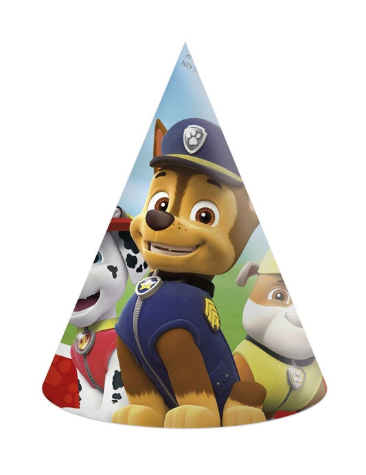 Papphüte Paw Patrol - 6 Stück