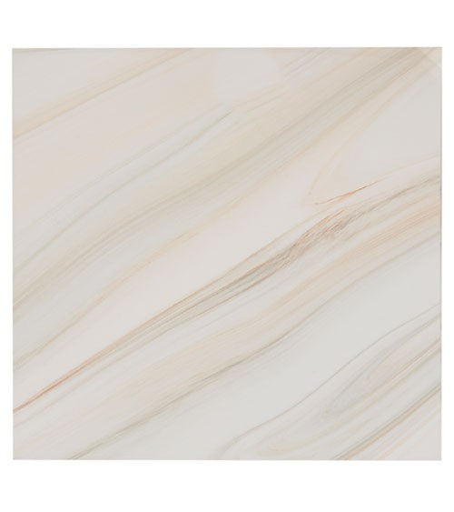 Paper napkins with marble print in beige - pack of 8