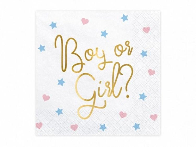 Napkins, boy or girl? - Piece